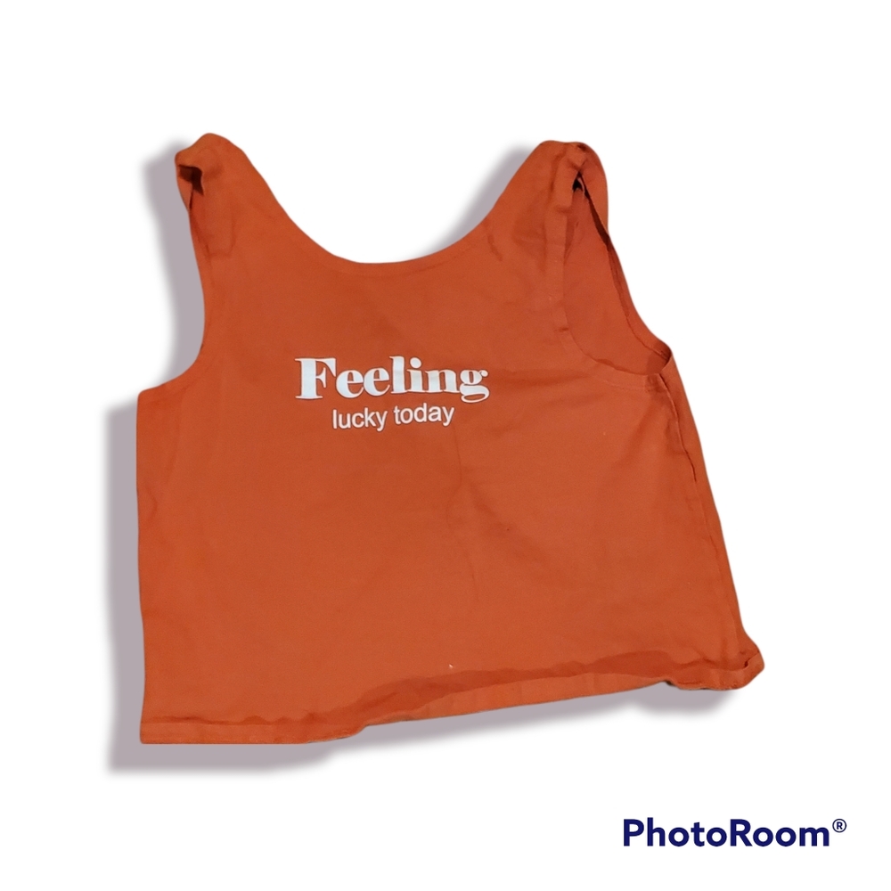 ZARA CROPPED TANK TOP GIRLS